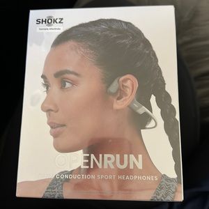 Shokz openrun bone conduction sport headphones for outside of the…